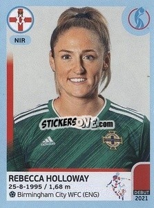 Sticker Rebecca Holloway - UEFA Women's Euro England 2022 n. 103 - Panini