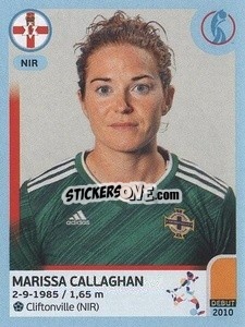 Sticker Marissa Callaghan - UEFA Women's Euro England 2022 - Panini