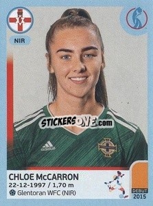 Cromo Chloe McCarron - UEFA Women's Euro England 2022 - Panini