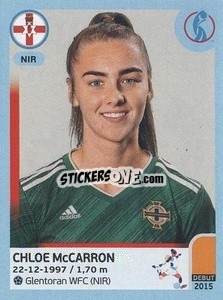 Sticker Chloe McCarron - UEFA Women's Euro England 2022 n. 106 - Panini