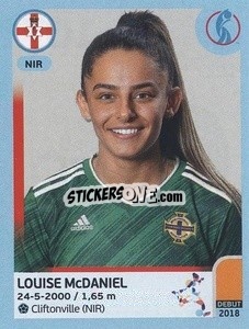 Sticker Louise McDaniel - UEFA Women's Euro England 2022 - Panini