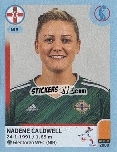 Sticker Nadene Caldwell - UEFA Women's Euro England 2022 n. 109 - Panini