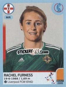 Sticker Rachel Furness - UEFA Women's Euro England 2022 - Panini