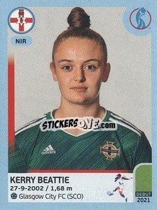 Sticker Kerry Beattie - UEFA Women's Euro England 2022 n. 111 - Panini