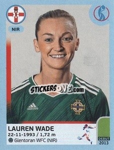 Sticker Lauren Wade - UEFA Women's Euro England 2022 n. 112 - Panini