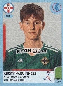 Sticker Kirsty McGuinness - UEFA Women's Euro England 2022 - Panini