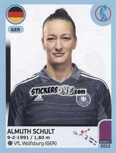 Cromo Almuth Schult - UEFA Women's Euro England 2022 - Panini