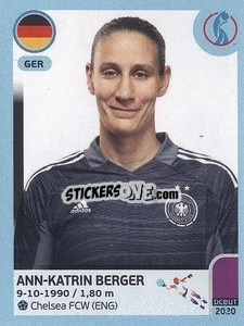 Figurina Ann-Katrin Berger - UEFA Women's Euro England 2022 - Panini