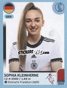 Figurina Sophia Kleinherne - UEFA Women's Euro England 2022 - Panini