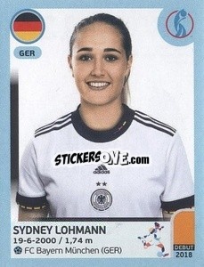 Sticker Sydney Lohmann - UEFA Women's Euro England 2022 n. 124 - Panini