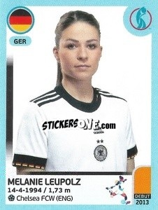 Sticker Melanie Leupolz