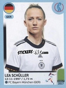 Sticker Lea Schüller - UEFA Women's Euro England 2022 - Panini