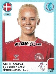 Sticker Sofie Svava - UEFA Women's Euro England 2022 - Panini