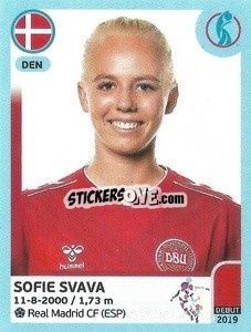 Sticker Sofie Svava - UEFA Women's Euro England 2022 n. 142 - Panini