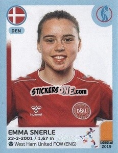 Cromo Emma Snerle - UEFA Women's Euro England 2022 - Panini