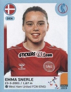 Sticker Emma Snerle - UEFA Women's Euro England 2022 n. 148 - Panini