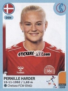 Figurina Pernille Harder - UEFA Women's Euro England 2022 - Panini