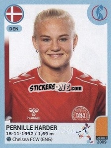 Sticker Pernille Harder - UEFA Women's Euro England 2022 n. 149 - Panini