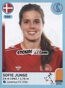 Sticker Sofie Junge - UEFA Women's Euro England 2022 - Panini