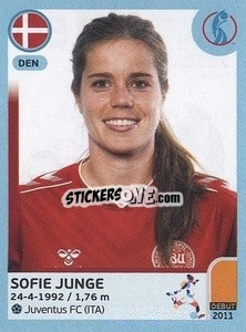 Sticker Sofie Junge - UEFA Women's Euro England 2022 n. 150 - Panini
