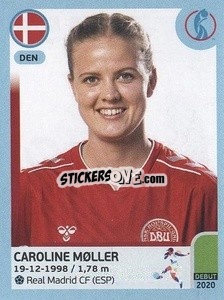 Cromo Caroline Møller - UEFA Women's Euro England 2022 - Panini