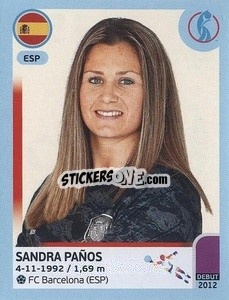 Sticker Sandra Paños - UEFA Women's Euro England 2022 n. 158 - Panini