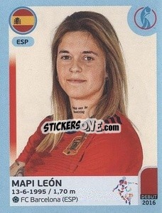 Sticker Mapi León - UEFA Women's Euro England 2022 n. 164 - Panini