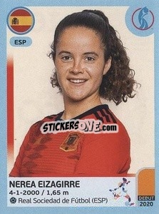 Cromo Nerea Eizagirre - UEFA Women's Euro England 2022 - Panini