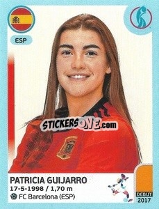 Cromo Patricia Guijarro - UEFA Women's Euro England 2022 - Panini