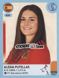 Figurina Alexia Putellas - UEFA Women's Euro England 2022 - Panini