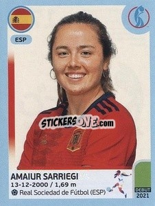 Figurina Amaiur Sarriegi - UEFA Women's Euro England 2022 n. 174 - Panini