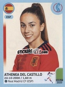 Figurina Athenea del Castillo - UEFA Women's Euro England 2022 - Panini