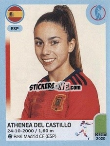 Sticker Athenea del Castillo - UEFA Women's Euro England 2022 n. 177 - Panini