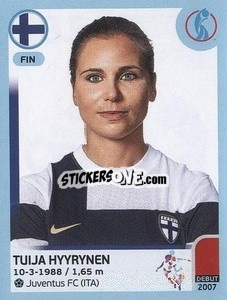 Figurina Tuija Hyyrynen - UEFA Women's Euro England 2022 - Panini