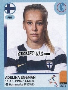 Sticker Adelina Engman - UEFA Women's Euro England 2022 n. 193 - Panini