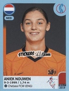 Figurina Aniek Nouwen - UEFA Women's Euro England 2022 - Panini