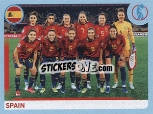 Cromo Spain Team - UEFA Women's Euro England 2022 - Panini