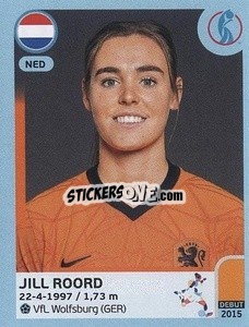 Sticker Jill Roord - UEFA Women's Euro England 2022 n. 210 - Panini