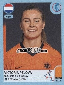 Figurina Victoria Pelova - UEFA Women's Euro England 2022 n. 212 - Panini