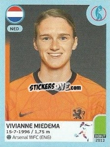 Sticker Vivianne Miedema - UEFA Women's Euro England 2022 n. 215 - Panini