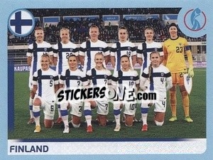 Sticker Finland Team - UEFA Women's Euro England 2022 - Panini