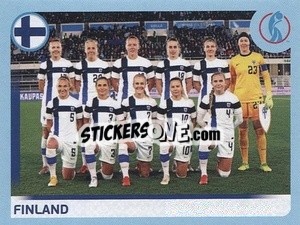 Figurina Finland Team - UEFA Women's Euro England 2022 - Panini