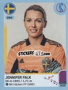 Sticker Jennifer Falk - UEFA Women's Euro England 2022 - Panini