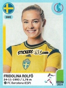 Sticker Fridolina Rolfö - UEFA Women's Euro England 2022 n. 237 - Panini