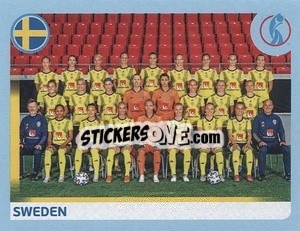 Sticker Sweden Team - UEFA Women's Euro England 2022 - Panini