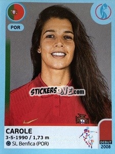 Figurina Carole - UEFA Women's Euro England 2022 - Panini