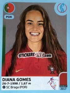 Cromo Diana Gomes