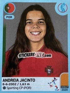 Sticker Andreia Jacinto - UEFA Women's Euro England 2022 - Panini
