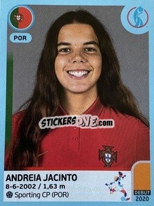 Figurina Andreia Jacinto - UEFA Women's Euro England 2022 n. 252 - Panini