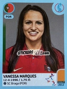 Sticker Vanessa Marques - UEFA Women's Euro England 2022 n. 253 - Panini